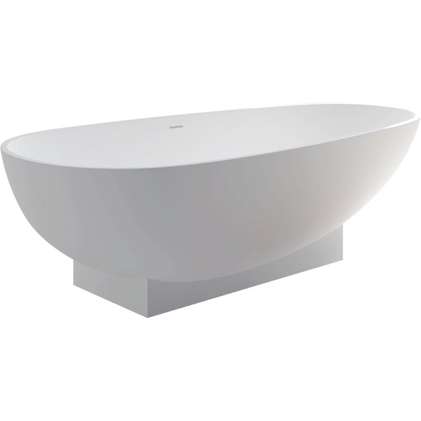 LAGOONA Stone Bath 1810x930x 520mm with Overflow