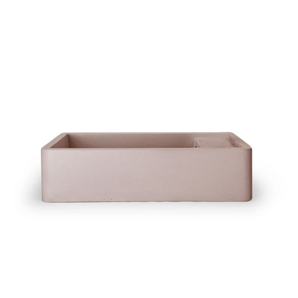 Shelf 01 Basin - Overflow - Surface Mount (Blush Pink,Tap Hole,Black)