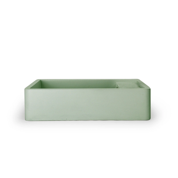 Shelf 01 Basin - Overflow - Surface Mount (Mint,No Tap Hole,Black)