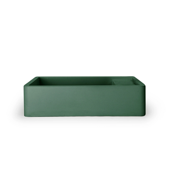 Shelf 01 Basin - Overflow - Surface Mount (Teal,Tap Hole,Black)