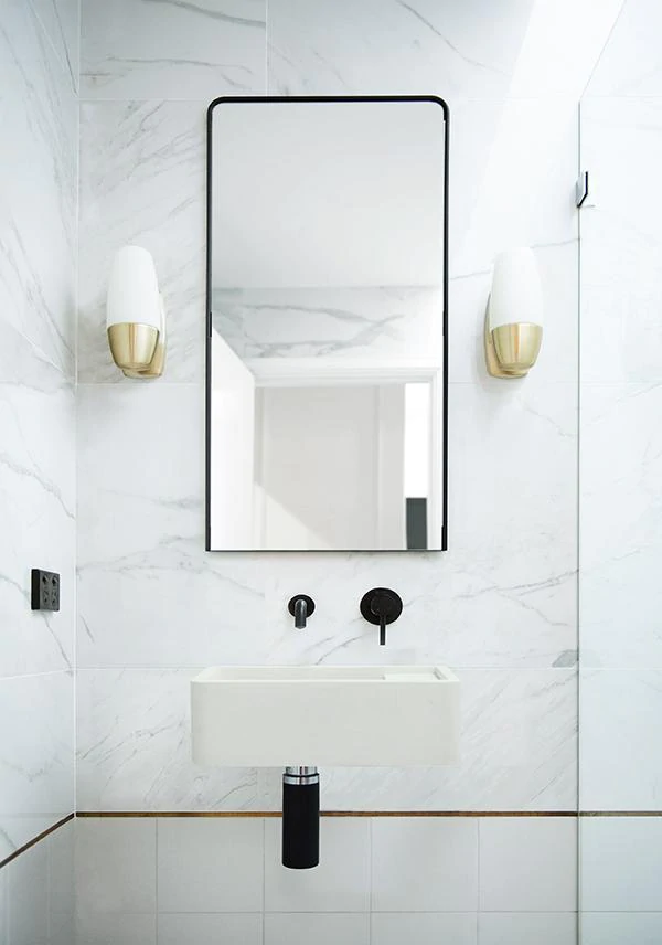 Shelf 01 Basin - Overflow - Wall Hung (Ivory,No Tap Hole,Black)