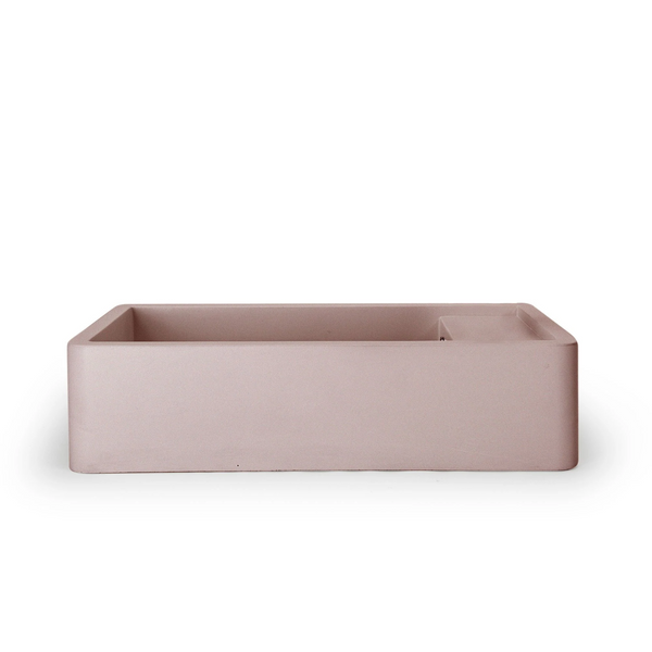 Shelf 02 Basin - Overflow - Surface Mount (Blush Pink,Tap Hole,Black)