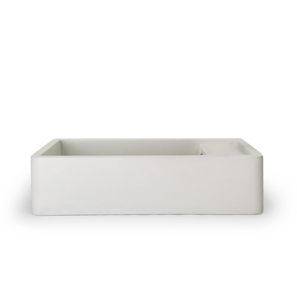 Shelf 02 Basin - Overflow - Surface Mount (Ivory,Tap Hole,Black)