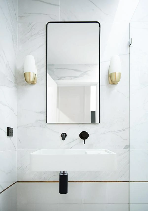 Shelf 03 Basin - Overflow - Wall Hung (Ivory,No Tap Hole,Black)