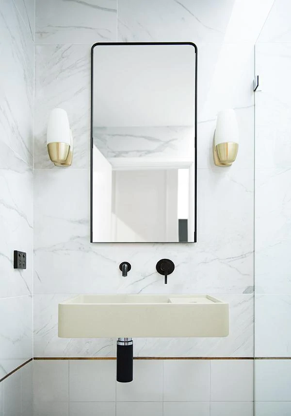 Shelf 03 Basin - Overflow - Wall Hung (Sand,Tap Hole,Black)