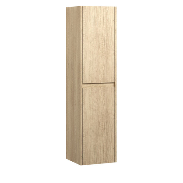 EDGE SCANDI OAK Wall Hung Tallboy