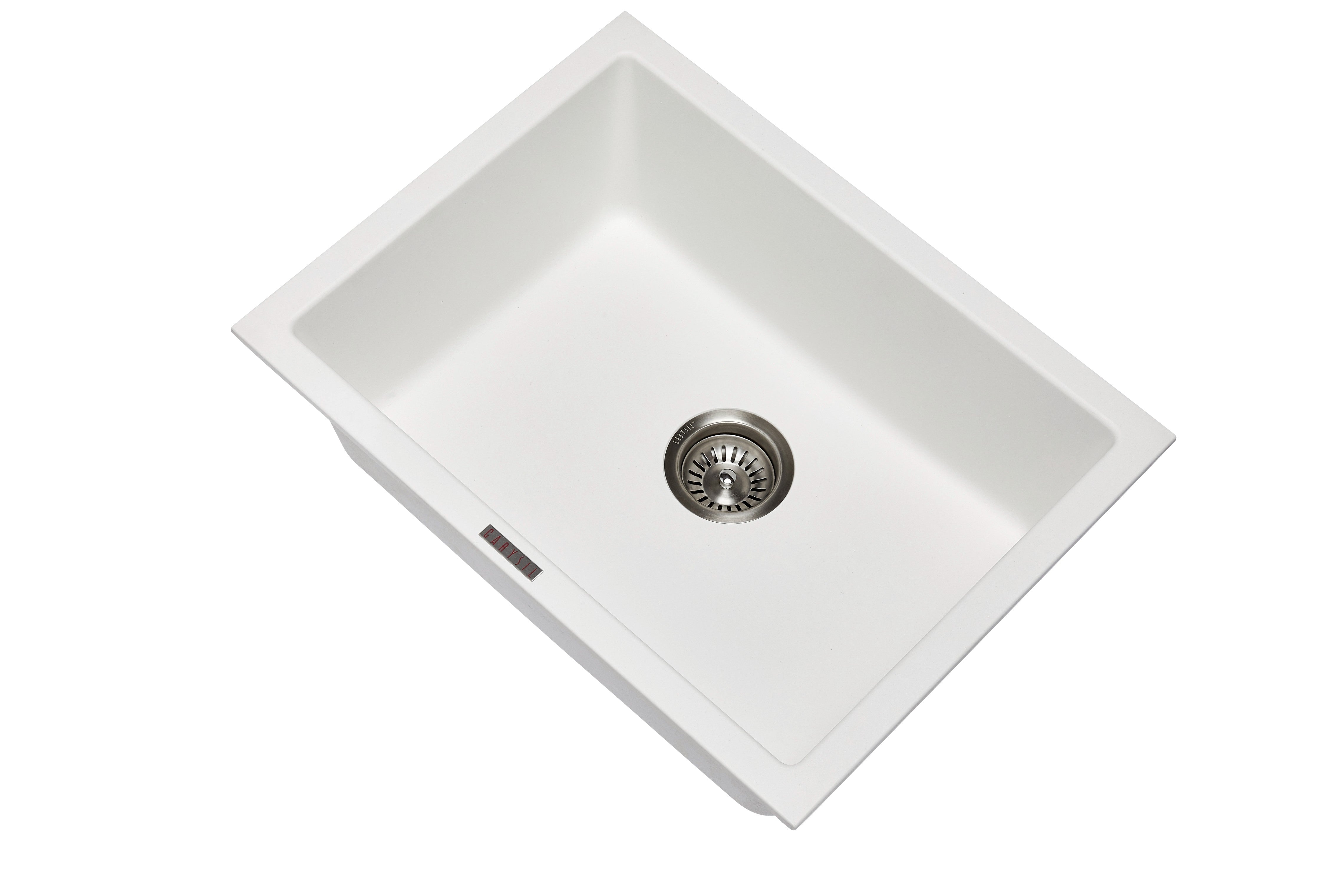Carysil Single Big Bowl Granite Kitchen Sink 610*457mm