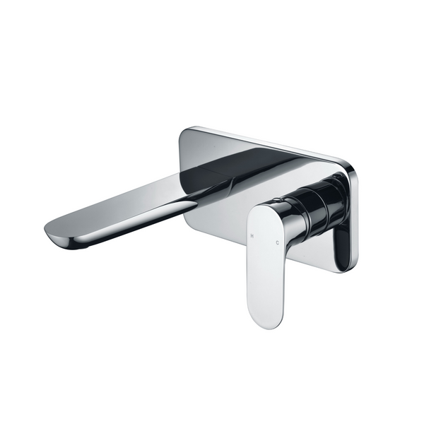 BANDA Wall Basin Mixer with Spout