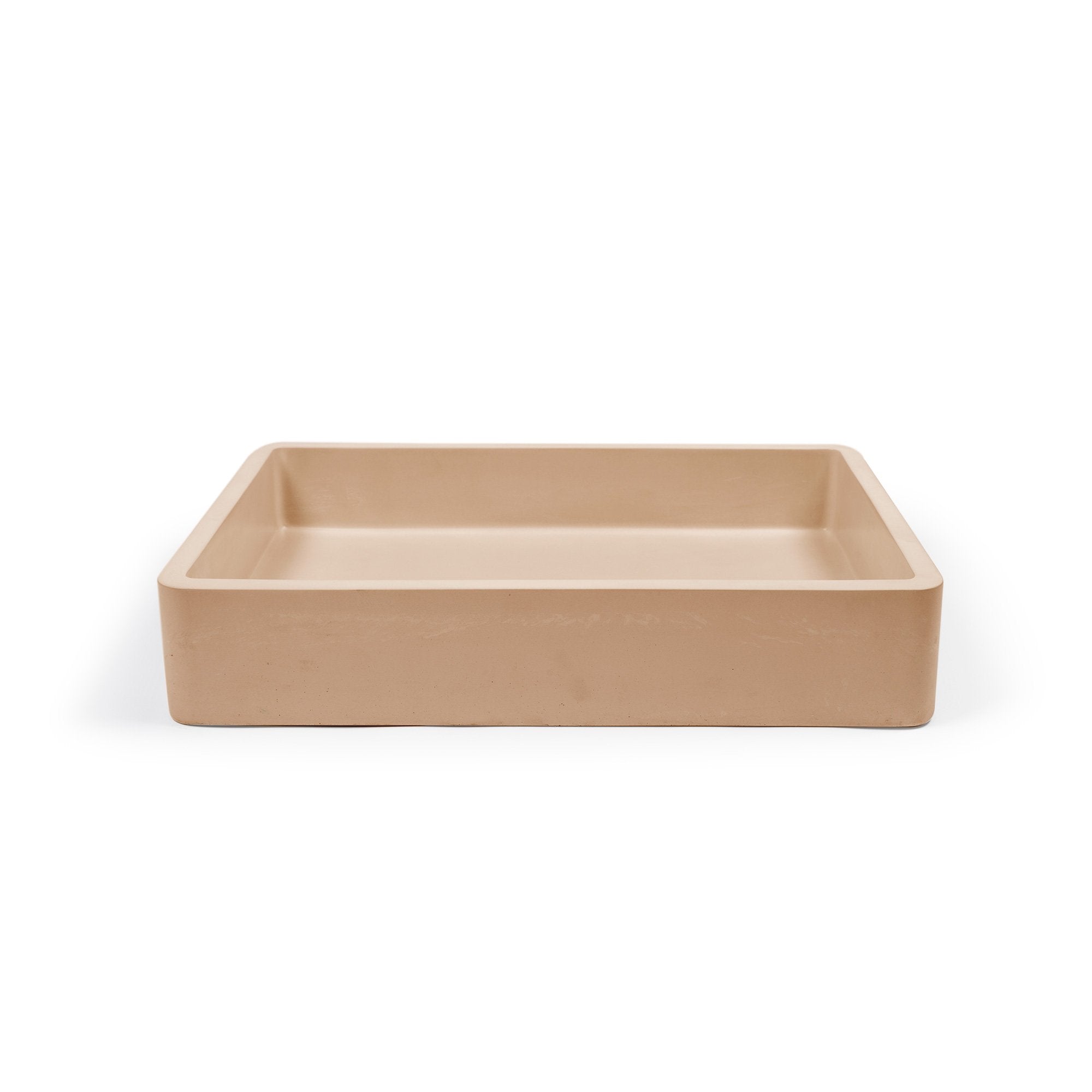 Vesl Rectangle Basin - Surface Mount (Blush Pink)