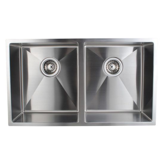 770*440*230mm Double Bowls Top/Undermount Kitchen/Laundry Stainless Steel Sink