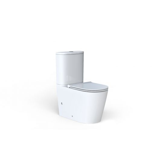 Arrow Sergio 669*384*820mm Dual Flush Washdown Two-piece Ceramic Toilet Suite Soft Closed Seat