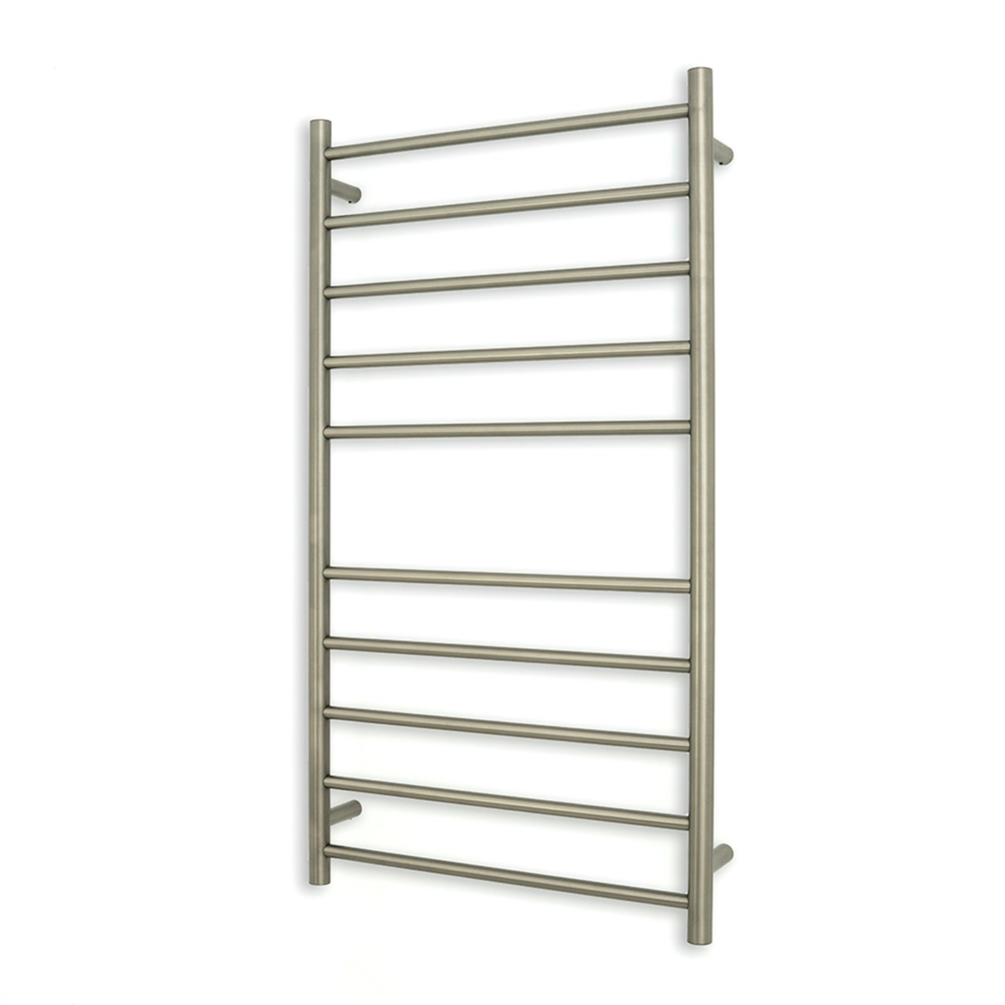 600 x 1100mm Rnd Heated Towel Rail LEFT