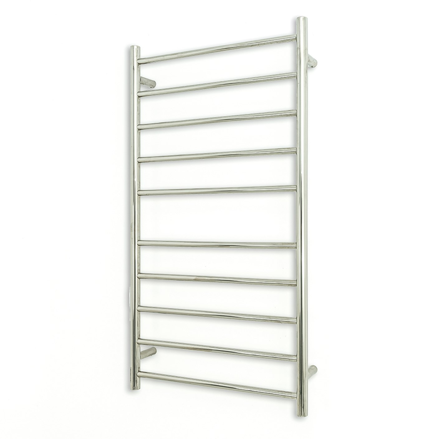 600 x 1100mm Rnd Heated Towel Rail LEFT